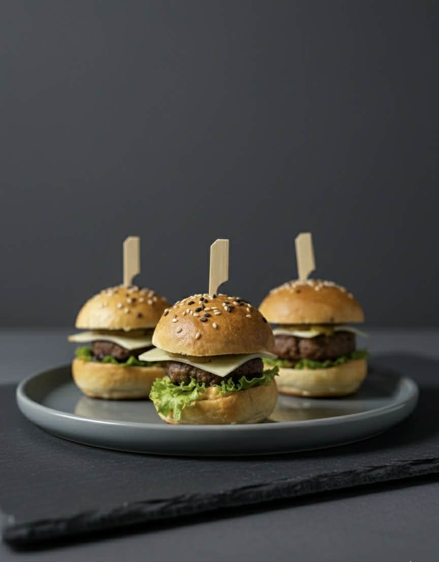 Mini burgeriukų dėžutė (20 vnt.)