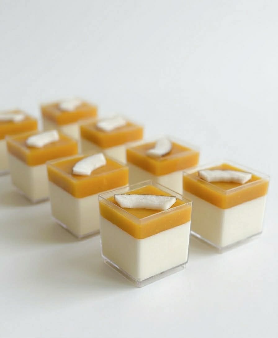 Egzotinė panna cotta
